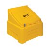 200 Litre 720 x 750 x 710mm Heavy Duty Grit Bin Yellow Model Number RW0001