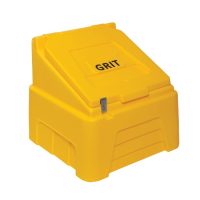 200 Litre 720 x 750 x 710mm Heavy Duty Grit Bin Yellow Model Number RW0001