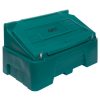 400 Litre 1260 x 750 x 710mm Heavy Duty Grit Bin Forest Green Model Number RW0002