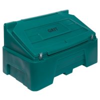 400 Litre 1260 x 750 x 710mm Heavy Duty Grit Bin Forest Green Model Number RW0002