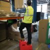 Heavy Duty Plastic Steps 3 Tread Load Bearing 260kg Food Approved Safety Steps Red - Image 3
