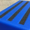 Heavy Duty Plastic Steps 4 Tread Load Bearing 260kg Food Approved Safety Steps Blue - Image 3