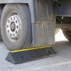 TRAFFIC-LINE Heavy Duty Wheel Stop Recycled Rubber 1,000mm Long x 150mm High Black/Yellow