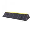 TRAFFIC-LINE Heavy Duty Wheel Stop Recycled Rubber 1,000mm Long x 150mm High Black/Yellow - Image 2