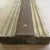 50mm Wide x 1m Anti Slip GRP Decking Strip Brown