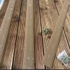 50mm Wide x 1m Anti Slip GRP Decking Strip Brown - Image 4