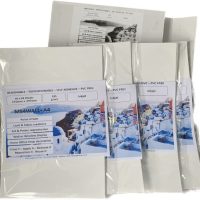 MS4WALL Inkjet Self Adhesive Fabric Canvas Removable A4 X 50 Sheets