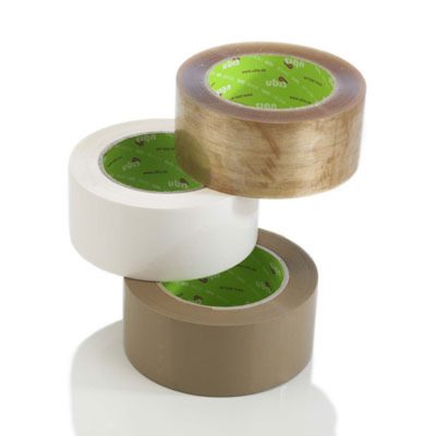 36 Rolls Ubis PP525 carton sealing tape BOPP Solvent packaging tape 48mm x 66m Clear - Image 3