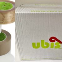 36 Rolls  Ubis PP525 carton sealing tape BOPP Solvent packaging tape 48mm x 66m Buff/Brown