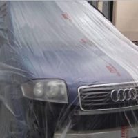 JTAPE 1090.6010 PREMIUM PLASTIC CLEAR CAR MASKING FILM SHEETING ROLL 6M X 100M