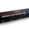 JTAPE 1090.6010 PREMIUM PLASTIC CLEAR CAR MASKING FILM SHEETING ROLL 6M X 100M - Image 3