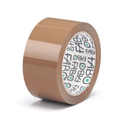36 Rolls Hot Melt Polypropylene FABO packaging tape – 48mm x 66m Buff/brown - Image 2