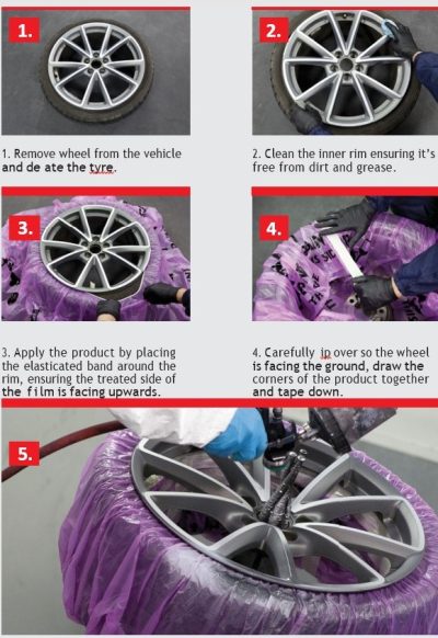 JTAPE 1095.1417 WHEEL REPAIR MASK 20 Per Case - Image 3