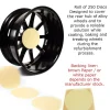 250 Alloy Wheel Masking Discs High Temperature Beige Crepe 160mm - Image 3