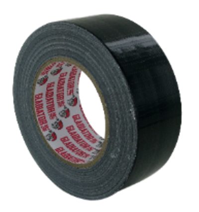 48mm x 50m Cloth Gaffa Duct Black Galdiator Tape 35 Mesh
