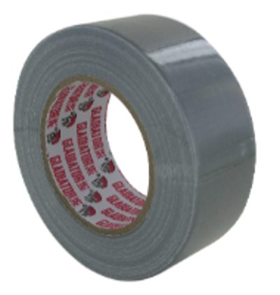 48mm x 50m Cloth Gaffa Duct Silver Galdiator Tape