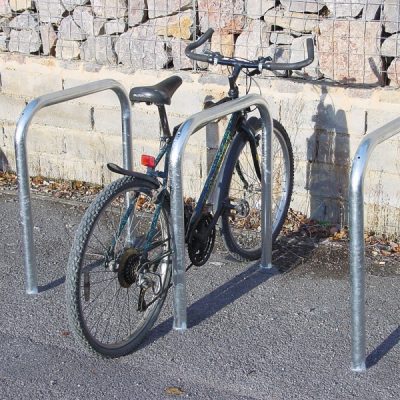 TRAFFIC-LINE Sheffield Style Cycle Stand Sub-Surface Fix 710mmW x 1,060mmH x 48mm Dia