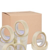Clear Acrylic Self Adhesive Tape 25mm x 66m -72 rolls