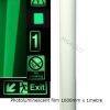 1000mm x 1 metre Class B Photoluminescent Self adhesive film