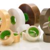 48mm x 132m Ubis PP5525 -36 Rolls Clear Light weight carton sealing tape BOPP Solvent packaging tape