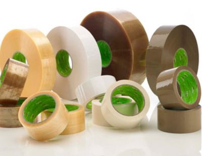 48mm x 132m Ubis PP5525 -36 Rolls Clear Light weight carton sealing tape BOPP Solvent packaging tape
