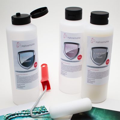 Hahnemühle Glossy 1 Litre Varnish Protective for canvas inkjet prints - Image 2