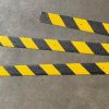 50mm Wide x 600mm Anti Slip GRP Decking Strip HAZARD Black /Yellow - Image 2