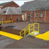 Fibreglass Yellow Sheet Plate 2m x1m x 4mm thick with anti slip surface
