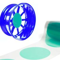 250 Alloy Wheel Masking Discs High Temperature Green Polyester 180mm