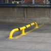 BLACK BULL Truck Wheel Guides Steel Hot Dip Galvanised & Powder Coated Yellow With Black Reflective Bands Supplied in Pairs - Image 2