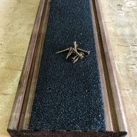 90mm Wide x 1m Long Anti Slip GRP Decking Strip Black