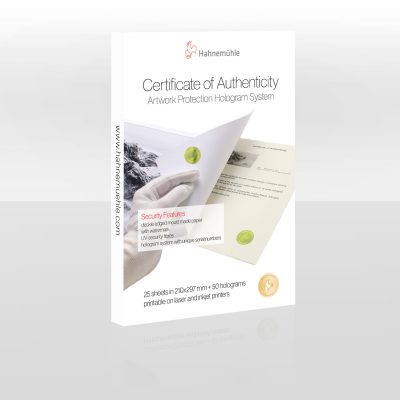 Hahnemühle Certificate of Authenticity A4 x 25 sheets 150gsm - Image 5