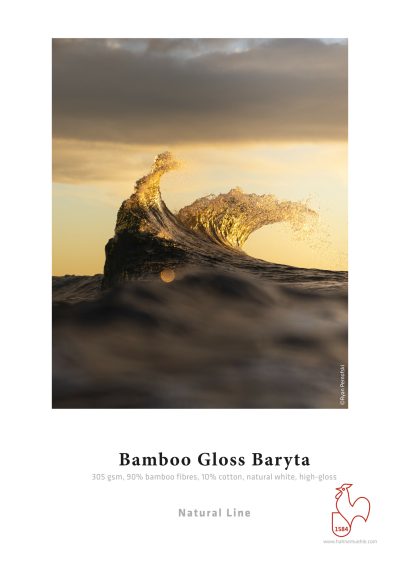 Hahnemühle Bamboo Gloss Baryta A3+ x 25 sheets 305gsm - Image 2