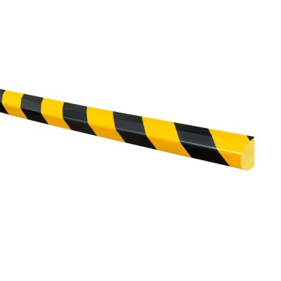 TRAFFIC-LINE SURFACE PROTECTION-1,000mm LENGTHS-SELF ADHESIVE-TRAPEZE 40/35-YELLOW/BLACK - Image 2