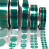 45mm x 1000 dots Green High Temperature powder coating and painting Polyester discs