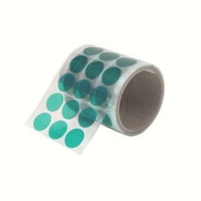 25mm x 1000 dots Green High Temperature powder coating and painting Polyester discs - Image 5