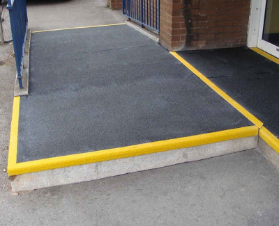 Fibreglass Grey Sheet Plate 1220mm x 1220mm x 4mm thick with anti slip surface - Image 2