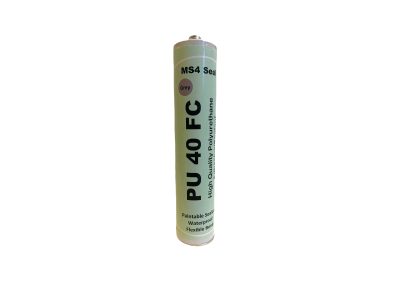 12 tubes of MS4Seal PU 40 FC polyurethane adhesive sealant 300ml Grey - Image 3