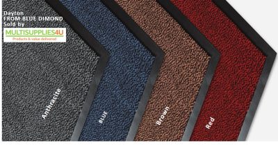 Dayton Matting Entrance Mat 60 x 90cm Blue - Image 2