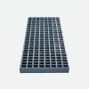 GRP Waffle Boards 996 x 310 x 25mm Sq Grit Top - Grey (Sold in Pairs)