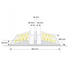 TRAFFIC-LINE Hose/Cable Ramp - Accommodates 2 x 75mm dia Cables/Hoses - Image 2