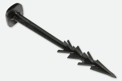 Greenskeeper Plastic Ground Fixing Pegs 14cm long 30mm dia head Pack of 100 - Image 2