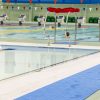 Kumfi Step swimming pool locker room surrounds 60cm x 90cm blue - Image 4