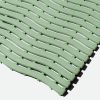 Kumfi Step swimming pool locker room surrounds 60cm x 90cm Green