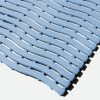 Kumfi Step swimming pool locker room surrounds 60cm x 90cm Light Blue