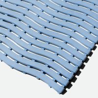 Kumfi Step swimming pool locker room surrounds 60cm x 90cm Light Blue