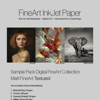 Hahnemühle Sample Pack Matt FineArt Textured A3+