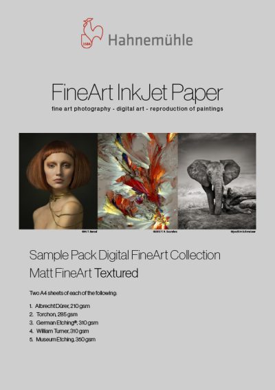 Hahnemühle Sample Pack Matt FineArt Textured A4
