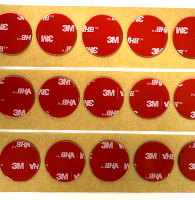 3M VHB GPH110GF Circles Discs 20mm diameter 100 Circles per Roll - Image 4