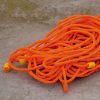 TRAFFIC-LINE Barrier Rope18m Long (4 x 4.5m Sections) Bright Orange with Reflective Thread - Image 3